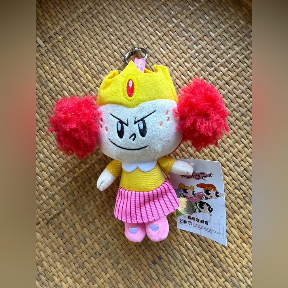 The Powerpuff Girls Princess Morbucks Plush Doll Keychain Dangler 6”